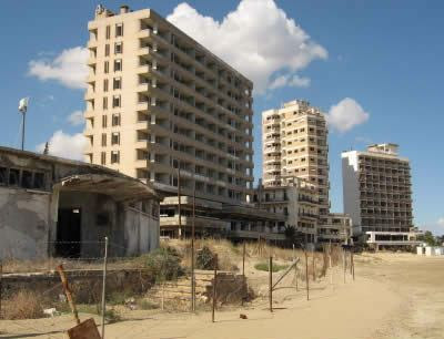 FAMAGUSTA (Cyprus): once a top tourist destination, now a ghost tow