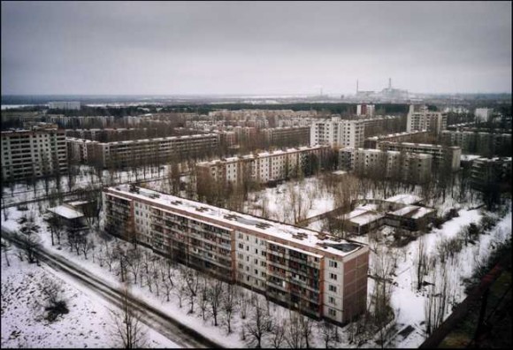 PRYPIAT (Ukraine): Rumah para pekerja Chernobyl