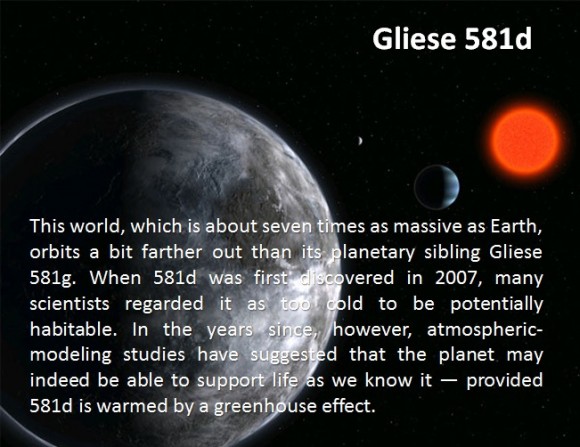 Gambar planet Gliese 581d 