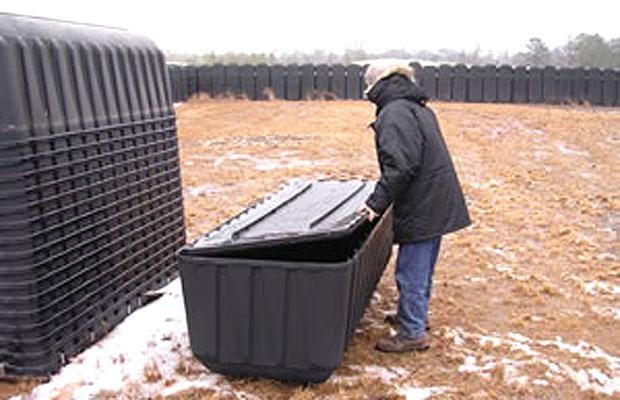FEMA Coffin at FEMA Camp