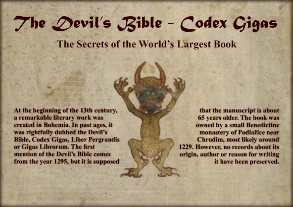 biarawan menambahkan gambar iblis ke dalam kodeks 