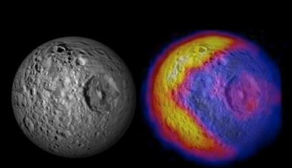 satelit Saturnus bernama Mimas