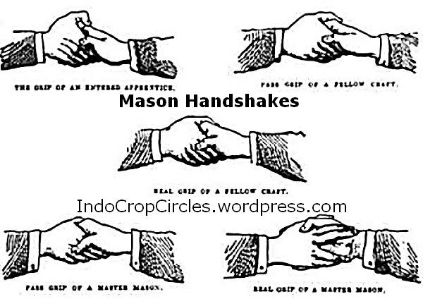 Masonic Handshakes, kode dan cara-cara golongan satanic saat bersalaman