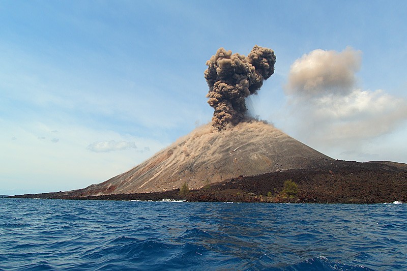 Gunung Anak Krakatau Status Waspada (Level II)