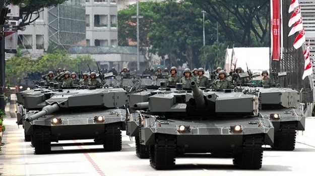 Barisan Pasukan Tank TNI AD Indonesia