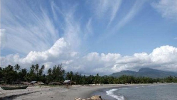 Pantai Barus di Sumatera